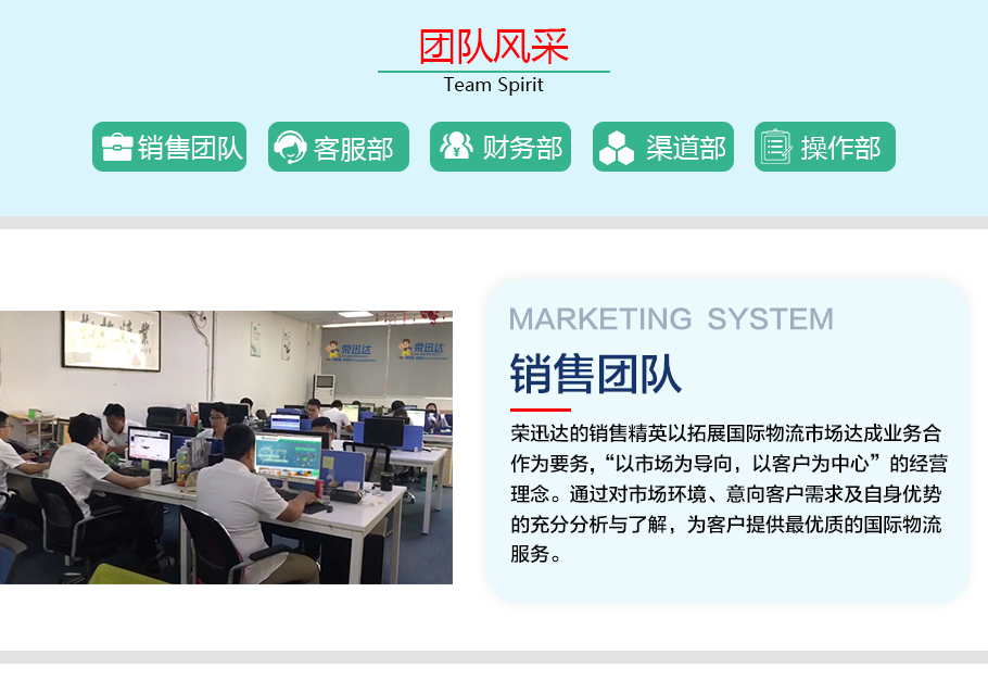 荣迅达团队风采